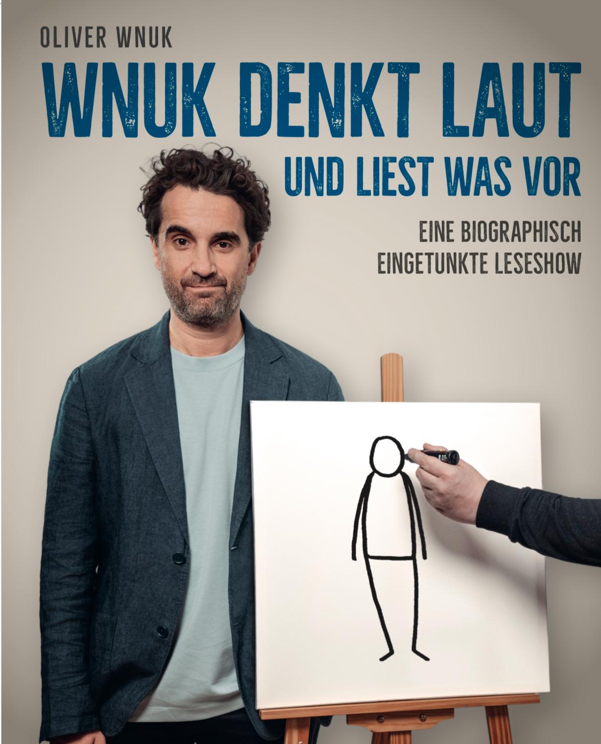 "Wnuk denkt laut und liest was vor" - die autobiographisch eingetunkte LeseShow (SOLO)